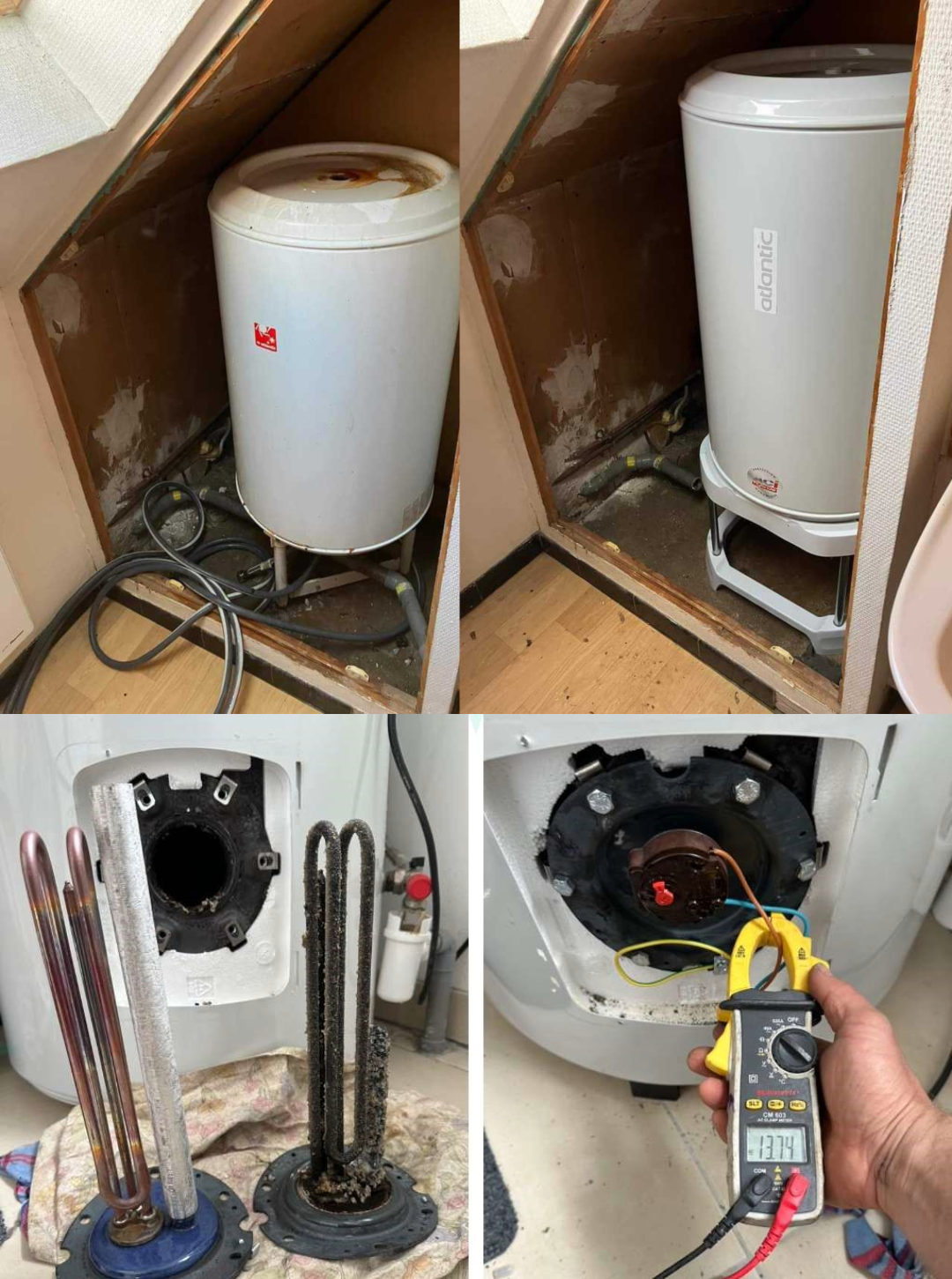 Remplacement de chauffe-eau