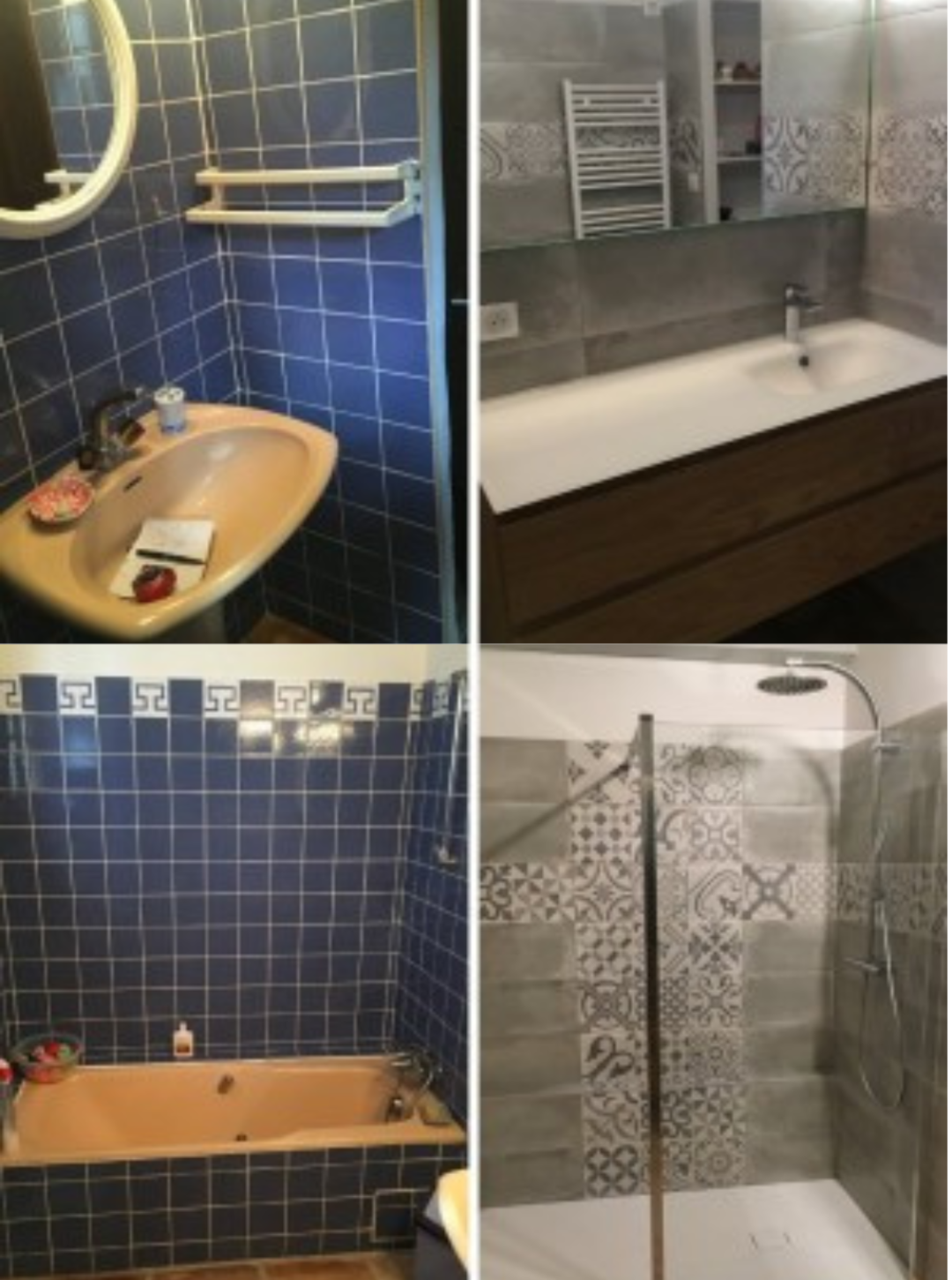 Rénovation de salles de bain